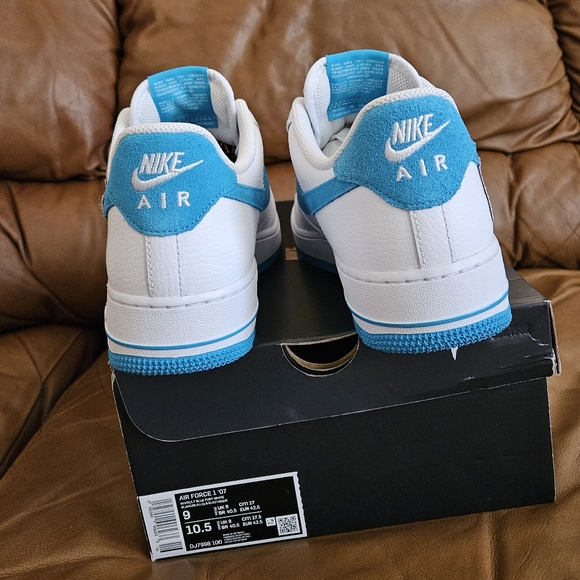 (😎SOLD😎)... Men's Nike Air Force 1 '07 Low 'Hare Space Jam' Size 9 - Picture 8 of 16